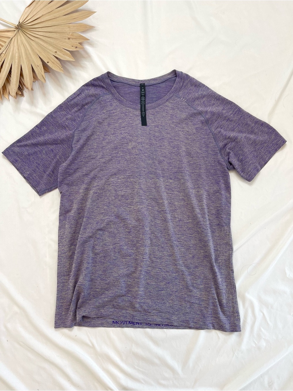 Lululemon Metal Vent Tech Short Sleeve 2.0 Petrol Purple Dew Green Shirt Size XL